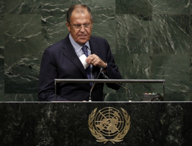 Ruský ministr zahraničí Sergej Lavrov. Ruský ministr zahraničí Sergej Lavrov.