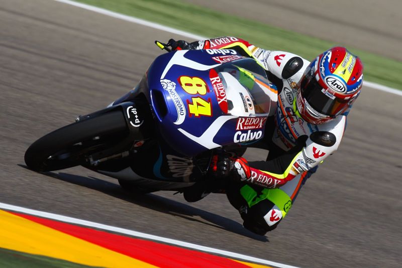 Jakub Kornfeil dojel pátý v motocyklové Velké ceně Aragonie ve třídě Moto3.