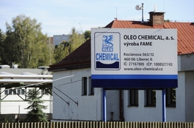 Výrobní závod petrochemické společnosti Oleo Chemical.