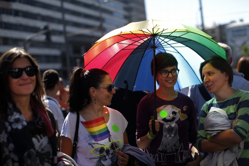 V centru Bělehradu se uskutečnil pochod homosexuálů.