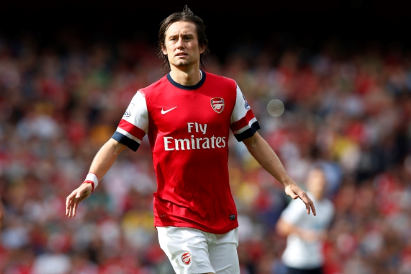 Tomáš Rosický by se mohl vrátit do sestavy Arsenalu.