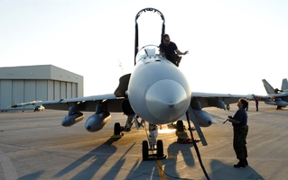 Kanadský CF 18 Hornet.