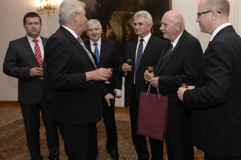 Miloš Zeman oslavil 70. narozeniny. Miloš Zeman oslavil 70. narozeniny.