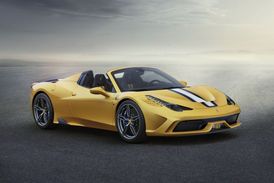 Ferrari 458 Speciale A ukrývá pod kapotou 605 koní.