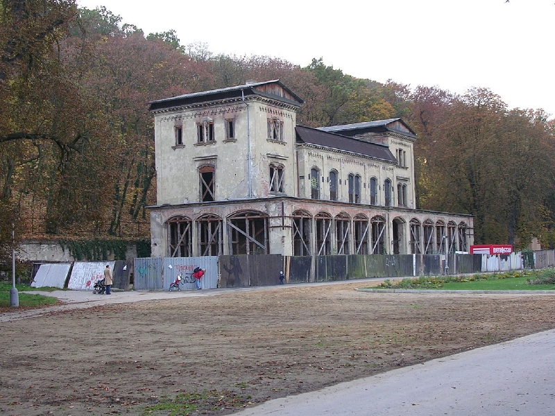 Šlechtova restaurace ve Stromovce je v dezolátním stavu.