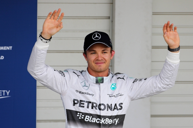 Nico Rosberg ze stáje Mercedes.
