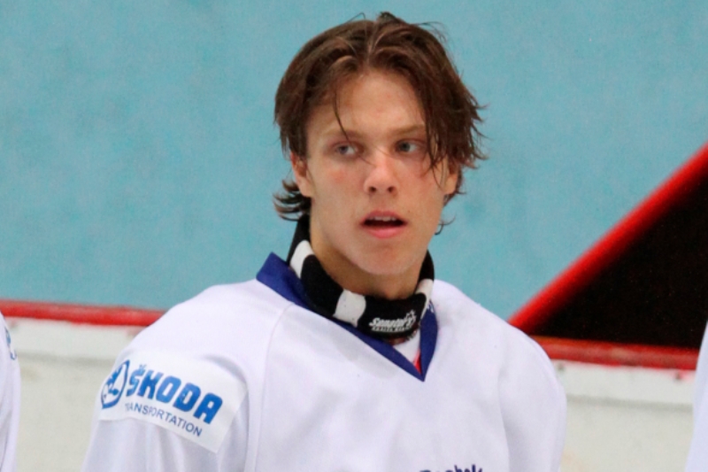David Pastrňák, talent z Bostonu Bruins.