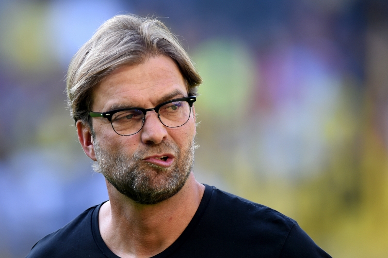Trenér Dortmundu Jürgen Klopp.