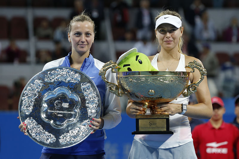 Petra Kvitová ve finále v Pekingu nestačila na Marií Šarapovovou. Petra Kvitová ve finále v Pekingu nestačila na Marií Šarapovovou.