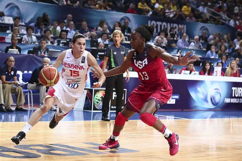 Američanky ve finále porazily evropské šampionky ze Španělska. Američanky ve finále porazily evropské šampionky ze Španělska.