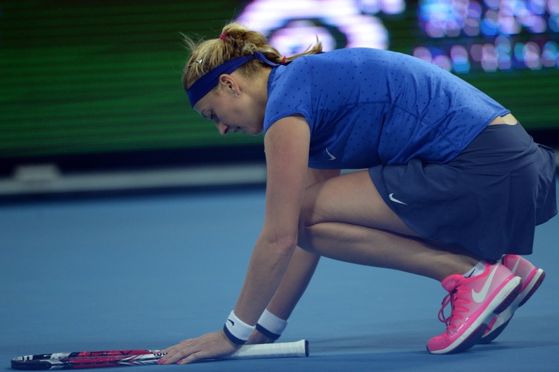 Petra Kvitová klesla na čtvrtou příčku. Petra Kvitová klesla na čtvrtou příčku.