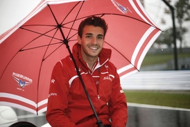 Francouz Jules Bianchi.