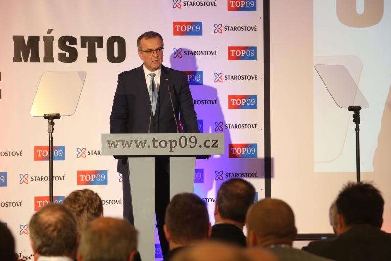 Místopředseda TOP 09 Miroslav Kalousek.