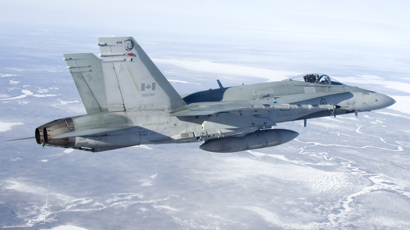 Stíhačka CF-188.