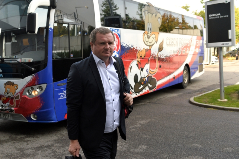 Trenér Pavel Vrba.