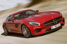 Sportovní kupé Mercedes-AMG GT.
