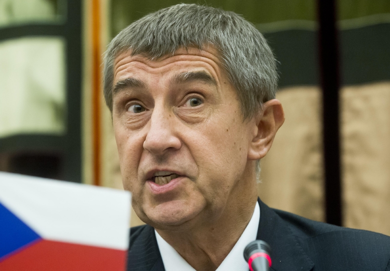 Ministr financí Andrej Babiš.