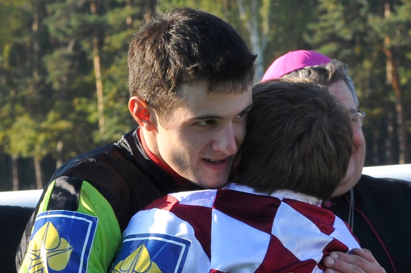 Josef Váňa mladší se svým otcem. Josef Váňa mladší se svým otcem.