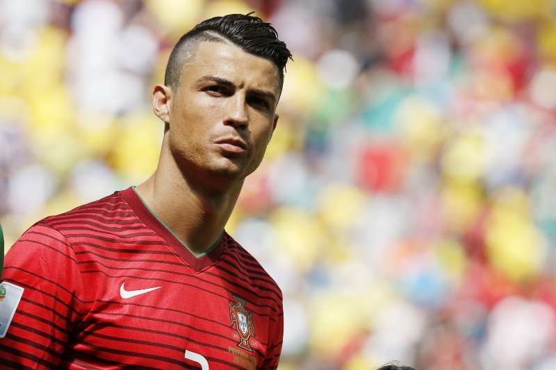 Portugalský lídr Cristiano Ronaldo.