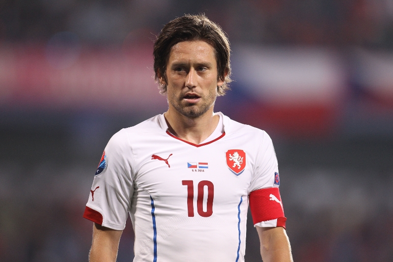 Tomáš Rosický, záložník reprezentace.