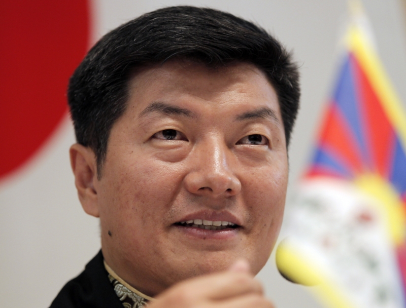 Tibetský exilový premiér Lozang Sanggjä.