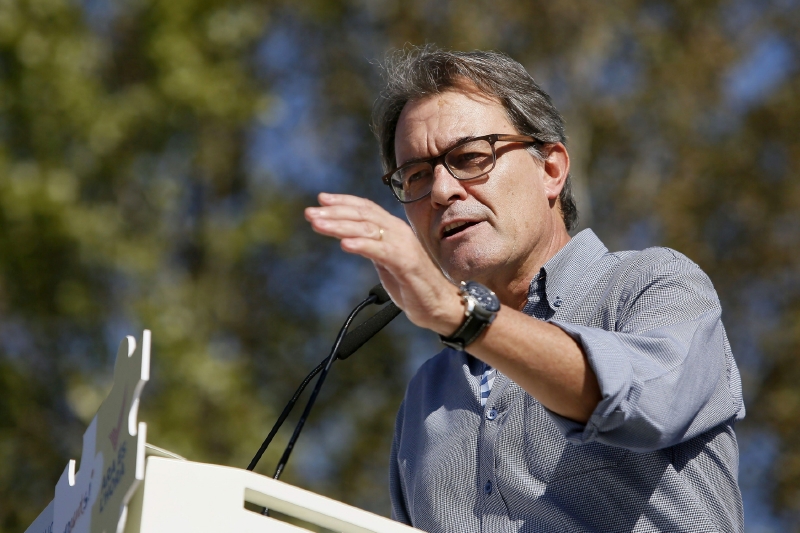 Šéf katalánské vlády Artur Mas.
