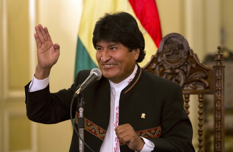 Bolivijský prezident Evo Morales.