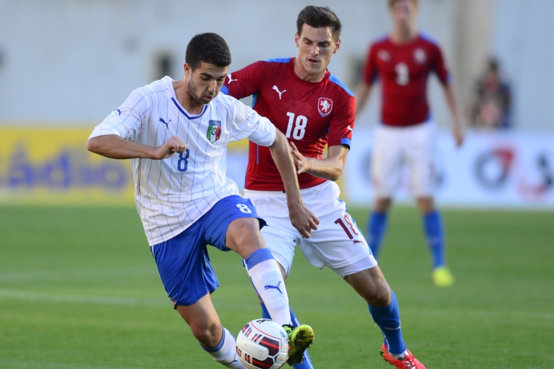 Čeští fotbalisté do 21 let prohráli v přípravném utkání v Praze s výběrem italské třetí ligy Lega Pro.