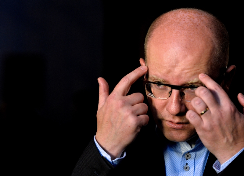 Premiér Bohuslav Sobotka.