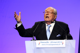 Jean-Marie Le Pen zuří.