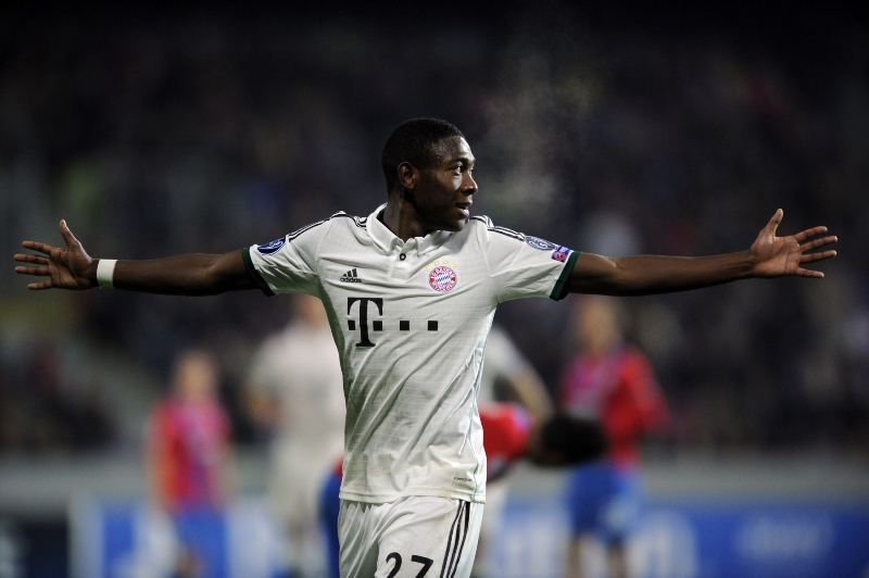 David Alaba z Bayernu Mnichov.