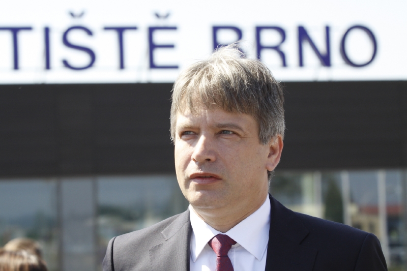 Končící brněnský primátor Roman Onderka z ČSSD.