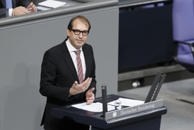 Německý ministr dopravy Alexander Dobrindt.