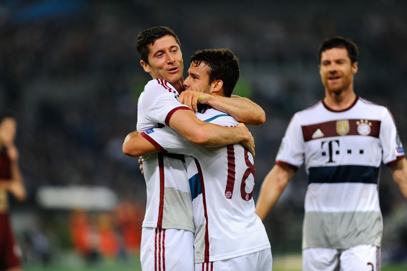 Hráči Bayernu deklasovali ambiciózní AS Řím. 
