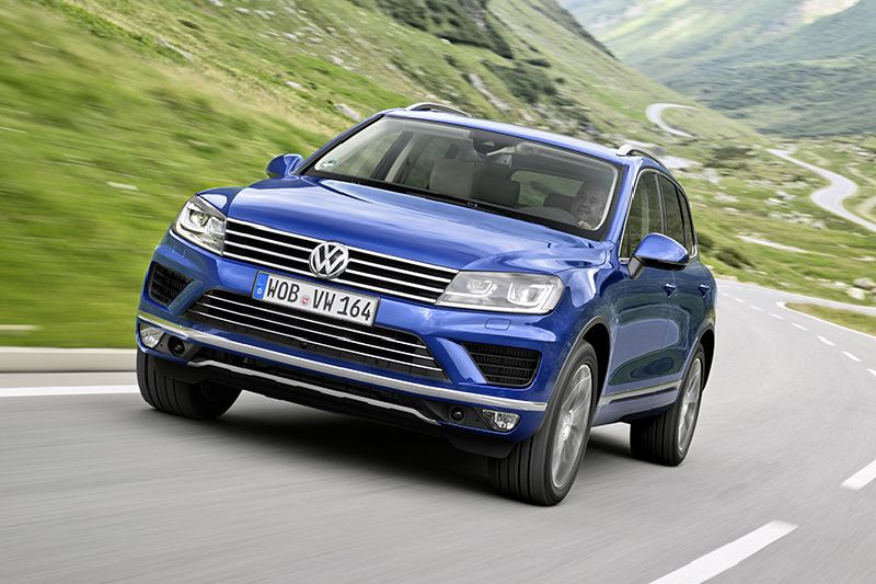 Inovovaný Volkswagen Touareg.