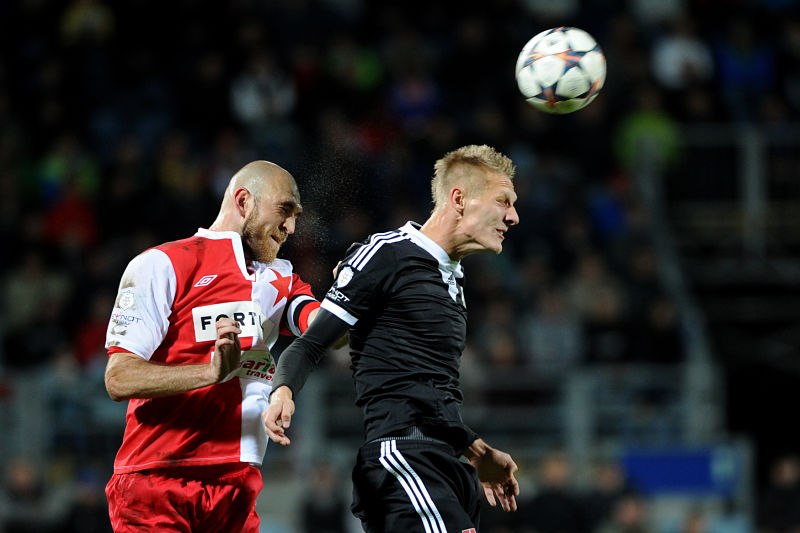 Pražská Slavia měla v Budějovicích našlápnuto k výhře, o kterou přišla tři minuty před koncem.