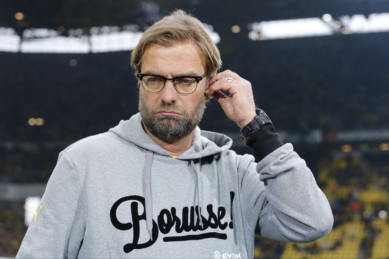 Trenér Jürgen Klopp.