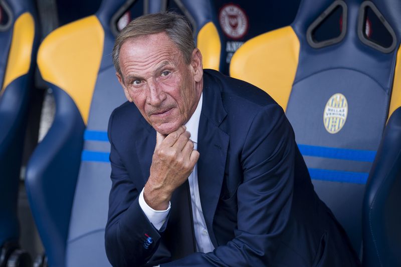 Trenér Zdeněk Zeman.