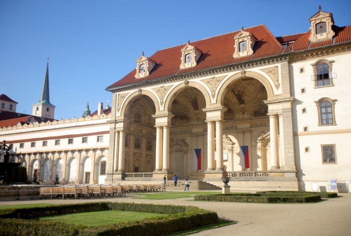 Valdštejnský palác, sídlo Senátu ČR.