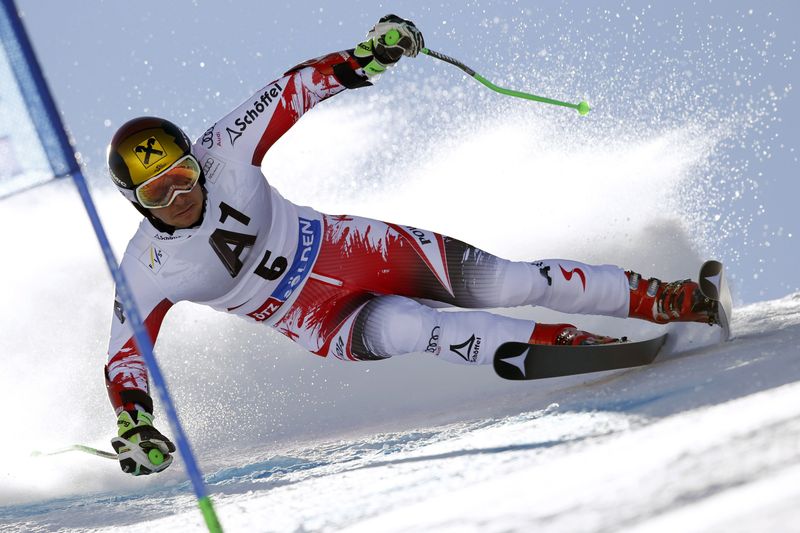 Lyžař Marcel Hirscher. 