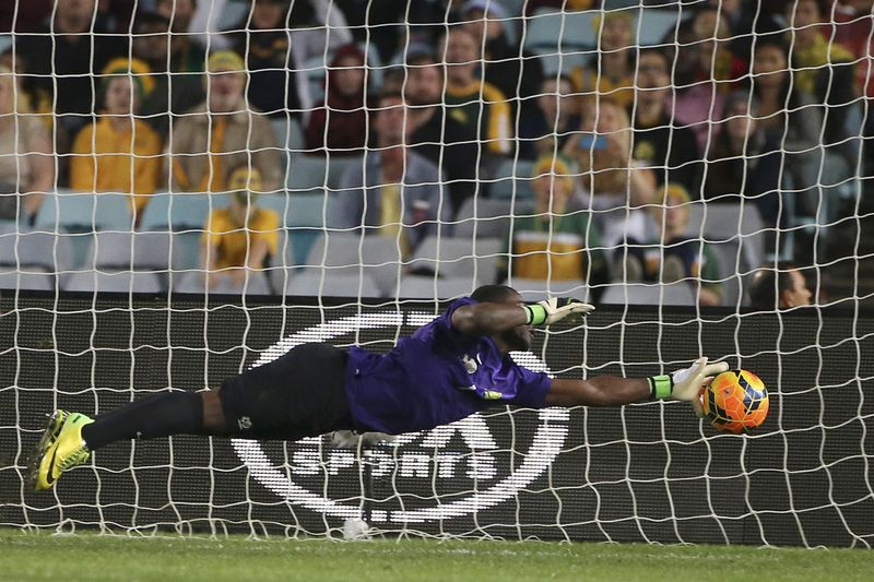 Kapitán jihoafrické fotbalové reprezentace Senzo Meyiwa.