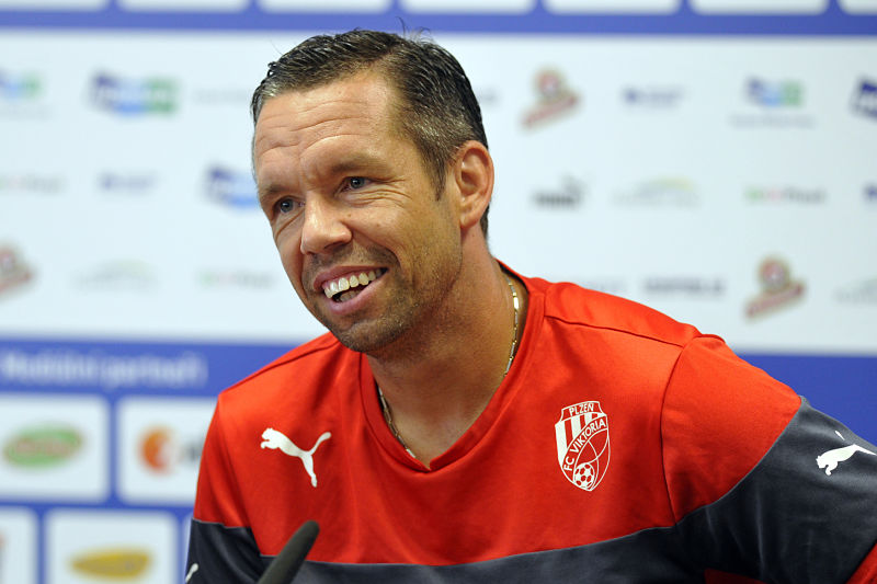 Pavel Horváth se snaží udržet fit v třetiligových Domažlicích. Pavel Horváth se snaží udržet fit v třetiligových Domažlicích.