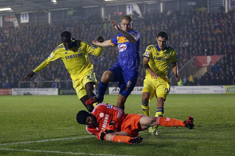 Brankář Petr Čech nastoupil za Chelsea počtvrté v sezoně. Brankář Petr Čech nastoupil za Chelsea počtvrté v sezoně.