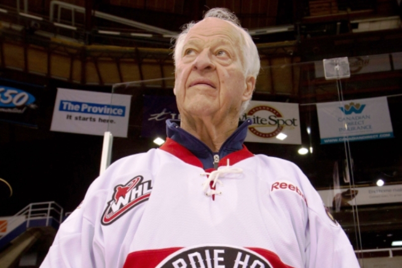 Jeden z nejlepších hokejistů všech dob Gordie Howe.
