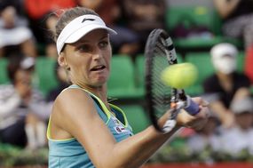 Karolína Plíšková ve finále Korea Open.