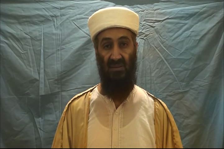 Usáma bin Ladin.