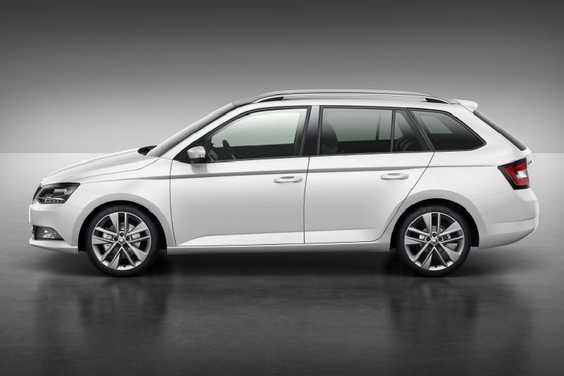 Prodloužená verze modelu Fabia třetí generace přijde na trh v lednu. 
