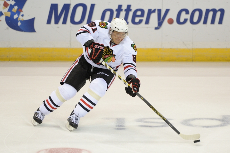 Slovenský útočník Marián Hossa si připsal 1000 bod na ledě Ottawy, kde začínal svou kariéru v NHL.