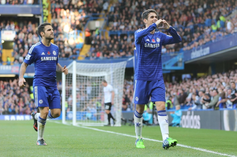 Radost fotbalistů Chelsea.