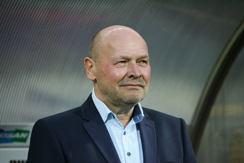 Trenér plzeňských fotbalistů Miroslav Koubek po utkání chválil svůj tým. Trenér plzeňských fotbalistů Miroslav Koubek po utkání chválil svůj tým.